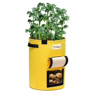 Gardening Felt Planting Bag Felt Plant Bucket Felt Planting Bag Non-woven Seedling Bucket Potato Planting Bucket