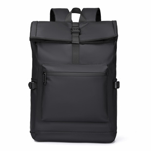 Fashion Business Waterproof Backpack Large Capacity Simple All-match Trendy Travel Laptop Backpack