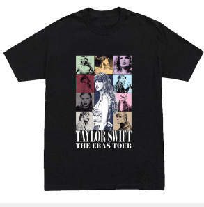 Трансграничная футболка с принтом Tylor Ers r 0 r T Shirt n W esth