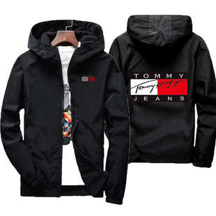 2023 autumn new men's outdoor casual hooded long trench coat loose jacket coat wholesale