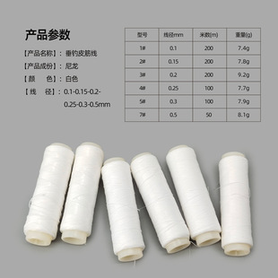 BLF bait binding line Elastic bait thread elastic line rubber band line sea fishing gear accessories