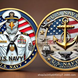 U.S250th Anniversary Veteran's Tribute Eagle Coin Памятные монеты ветеранов