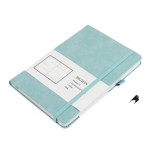 Sheep skin notebook strap notebook set blank plan book weekly schedule planning notebook
