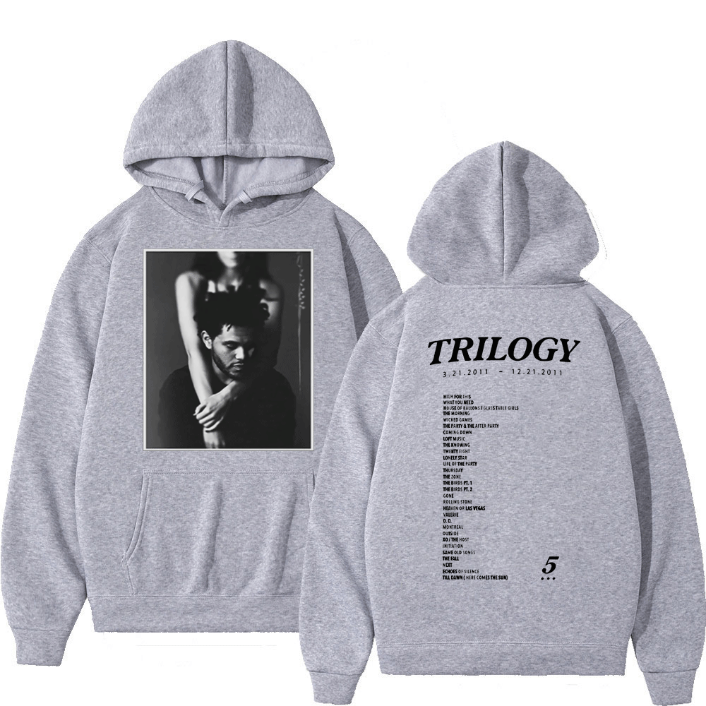 Толстовки The Weeknd Осенняя Толстовка Винтаж хип-хоп