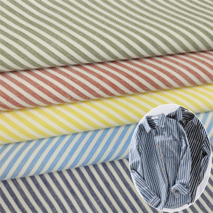 High quality polyester strip fabric anti-wrinkle durable tablecloth/bed four-piece set/picnic fabric yarn-dyed home textile fabric