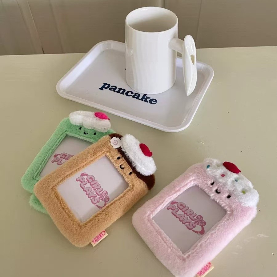 Little Red Riding Book Same Dessert Plush Card Set ins Campus Meal Card High Color Value Star Chasing Card Album Photo Display