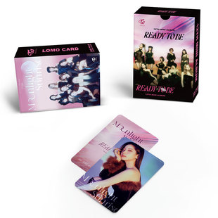 Две новые специальные 12Th Mini READY BE Small Card Официальная же карта LOMO Карта вентилятора Lin Na Lian