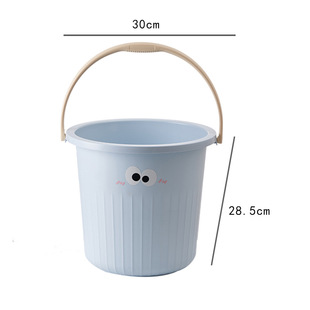 Household Washbasin Thickened Plastic Washbasin Water Storage Bucket Small Basin for Student Dormitory Washing Clothes Basin Water Bucket Bucket Resistance