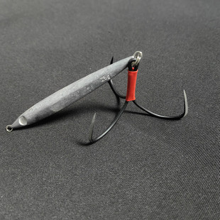 Long Anchor Fish Hook Spanish Mackerel Iron Plate Lead Fish Sea Fishing Shore Throwing Iron Plate False Bait Luya Bait Hook Fish Hook Fish Silver Carp