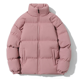 Autumn and Winter Cotton-padded Clothes New Korean Style Vertical Collar Slim-fit All-match Cotton-padded Clothes Slim-fit Short Coat Japanese Couple's Coat Cotton-padded Coat
