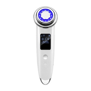 Internet Celebrity New Color Light Introduction Instrument Red and Blue Light Temperature Hot Facial Massage Cleaning Export Instrument Facial Digital Beauty