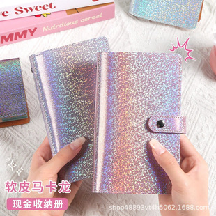 New Cash Saving Book with Paper Money and Commemorative Coin Storage Book That Can Hold Money and Paper Money to Save Money for Children to Fold