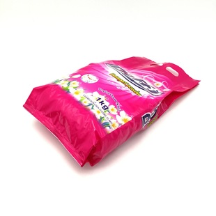 Aluminum Foil Accordion Middle Seal Bag Laundry Detergent Bag Laundry Detergent Bag Tea Bag Packaging Roll Film Plastic Food Packaging Bag