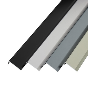 Aluminum alloy L-shaped corner protector ceramic tile anti-collision strip living room metal corner line non-perforated corner wrapping protection strip