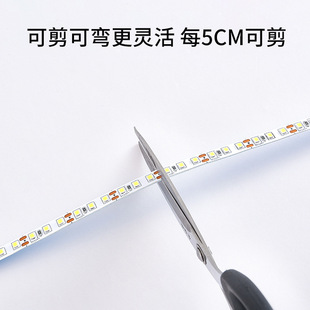 12V низковольтная лента 8MM ширина 2835 ультратонкая лампа светодиодная лента ультра яркая мягкая лампа декоративная самоклеящаяся линейная лампа