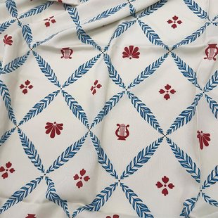 Hongmao clearance head cotton silk rayon cotton silk processing fabric skin-friendly clothing artificial cotton pajamas rag print