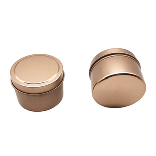Spot Tinplate Rose Golden Candle Jar Plant Essential Oil Aromatherapy Candle Jar Tea Box