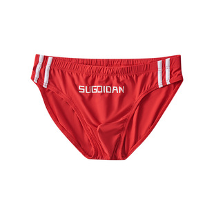 Classic men's swimming trunks sexy low waist triangle swimming trunks bubble hot spring pants simple fashion foreign trade can be made on behalf