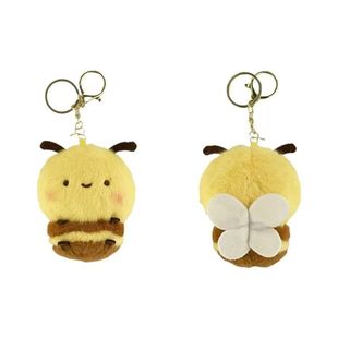 Bubble Blowing Bee Doll Pendant Funny Shark Bee Decompression Doll Doll Pendant Plush Girl Gift