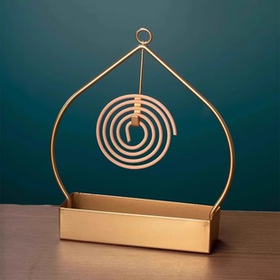 Creative round hanger mosquito-repellent incense holder household indoor mosquito-repellent incense holder incense burner ornaments incense holder ash plate incense burner plate