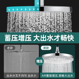 Pressurized Shower Shower Head Shower Nozzle Top Spray Large Panel Pressurized Single Head Shower suit Household Bathing Shower