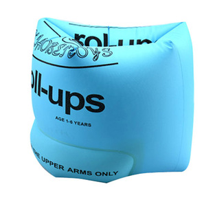 Wholesale pvc inflatable swimming arm ring adult water sleeve double gas naan buoyancy ring learning swimming auxiliary supplies