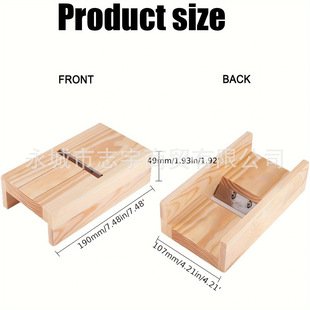 Wooden handmade soap trimmer essential oil soap cutting soap trimmer handmade soap trimmer surface trimming soap tool