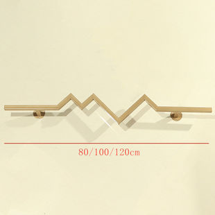 Clothing Store Hanging Display Rack Wall Hanging Clothes Rack Wall Hanging Wall Hanging Cross Bar Wall Clothing Rack