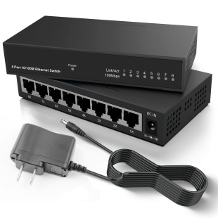 Новые 8 порт 100 Migabit Ethernet 10/100M коммутатор домашнего мониторинга офиса компьютерная сеть распределитель