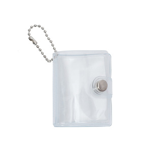 ins Girl 2 Inch Korean Transparent Photo Album Star Small Card Head Sticker Storage Album Cute Mini Keychain Card Album