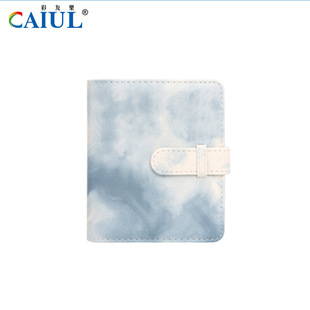 Polaroid 3-Inch 64/96/128 Photo Album Customized Pu Leather Fantasy Cloud Pattern Small Card Album Customized