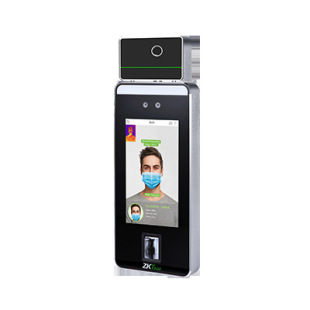 Non-contact hybrid biometric terminal xFace600-TI face attendance access control integrated
