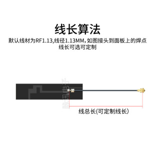 GSM 2g 3g 4g NO-IOT FPC Built-in Antenna Iot Module Patch ipex Interface