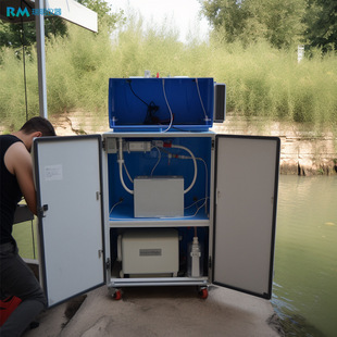 Общий азот анализатор качества воды фиксированный источник загрязнения Аммиак Азот общий фосфор онлайн автоматический монитор качества воды Береговая станция