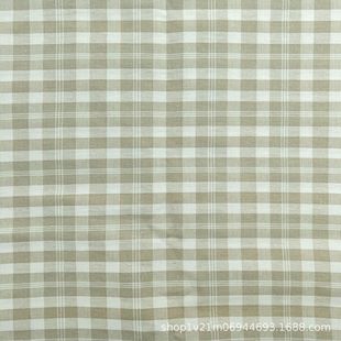 in stock spring and summer yarn-dyed Chaoyang plaid fabric fashion dress suspenders shirt children's clothing and other fabrics