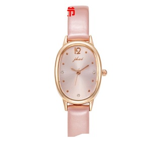 2023 new watch female student oval niche elegant temperament fashion quartz watch factory direct in stock