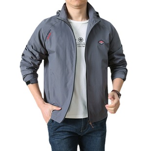 Spring and Autumn Men's Outdoor Quick-drying Sports Jacket Thin Loose Casual Jacket Mountaineering Fishing Jacket Hot Style