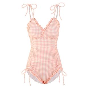 Summer 2024 Fashion New Style Fresh Swimwear Japanese Style Sweet Small Chest Sling Suit for Students
