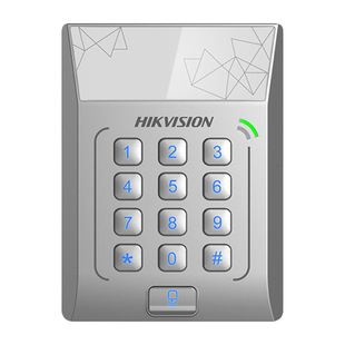 Hikvision Community Electronic Access Control System suit Card Swipe All-in-One IC Glass Door Code Lock 801EID