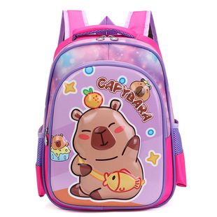 Cross-border wholesale 14 inch kapi barakatong children's small schoolbag cute boys and girls kindergarten backpack 3D shell