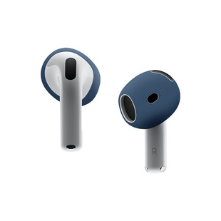 Подходящие на фабрике наушники AirPods4 силиконовые противоскользящие и противообрастающее яблоко 4-го поколения ультратонкие наушники чехлы для наушников