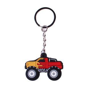 Брелок для ключей Monster Truck, мультяшная школьная сумка, украшение Amazon AliExpress Xiyin, трансграничный