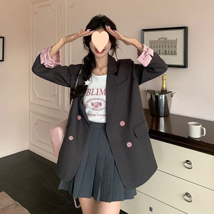 2024 Suit Jacket Women's Spring and Autumn New Chinese Style Elegant Jacket Loose Casual Suit Design Top High-end Sense