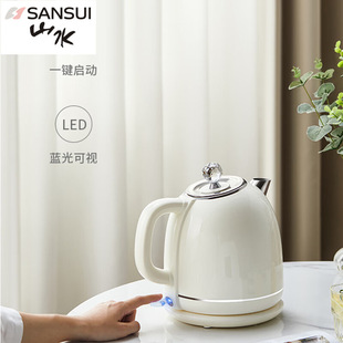 SANSUI Электрический чайник 304 нержавеющая сталь Ретро чайник YY-S1831
