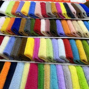 Spot 5mm boutique small rabbit fur 5 wool boutique Velvet jade rabbit fur imitation rabbit fur and other clothing toys shoes flannel