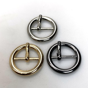 Guangzhou Supply 6 points inner diameter 1.9cm round pin buckle luggage circle adjustable pull heart luggage accessories