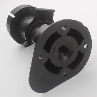 Cabinet ABS plastic black cabinet foot skirting board special adjustable foot cabinet foot support foot thickened adjustable foot