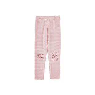 Wurib a girl's cute pet interactive glue printing slim leggings 2025 autumn cute casual pants tide