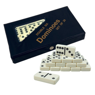 Factory Direct Supply Double Six Domino Melamine Dominoes