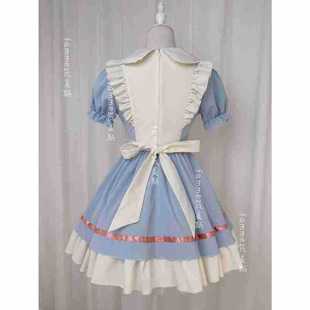 New ~ Japanese soft girl Lolita dog short maid suit cosplay coffee shop cute maid maid costume